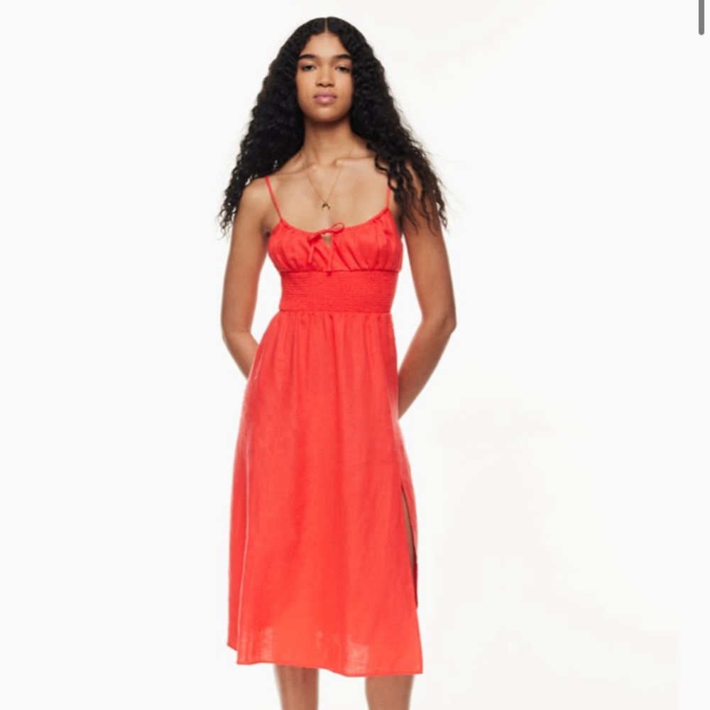 Aritzia Genoa linen dress size xs